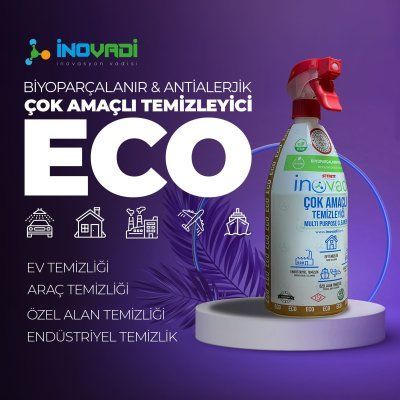 Çok Amaçlı Temizleyici - ECO / Antialerjik - Biyoparçalanır 1000 Gr.