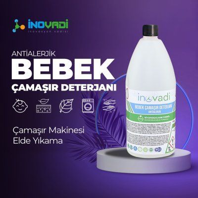 Bebek Çamaşır Deterjanı / Antialerjik - Biyoparçalanır 1000 Gr.